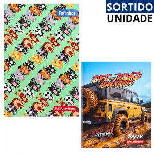 Caderno 1 Matéria 96 Folhas Capa Dura Brochurao Dino Unidade - Panamerica
