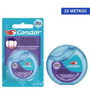 Fio Dental Tradicional 25Mt - Condor