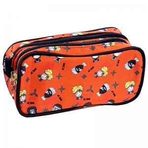Estojo Escolar Kids Collection Estampado com 2 Zipers - Ac Bag