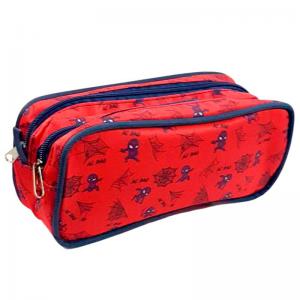Estojo Escolar Kids Collection Estampado com 2 Zipers - Ac Bag