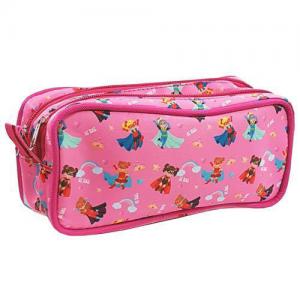 Estojo Escolar Kids Collection Estampado com 2 Zipers - Ac Bag