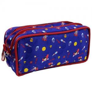 Estojo Escolar Kids Collection Estampado com 2 Zipers - Ac Bag