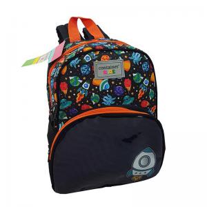 Mochila Escolar Infantil Container Kids Espaço Média 32X24X10Cm  -Dermiwil