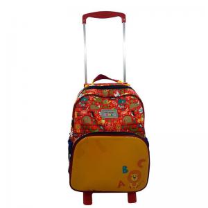 Mochila C/Rodinha Animais Grande 45X28X10Cm - Dermiwil
