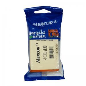 Borracha Escolar Natural Record Mercur 1 Unidade
