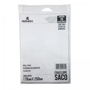 Envelope Ouro Saco 80G 176X250Mm Cx.c/250 Plastpark