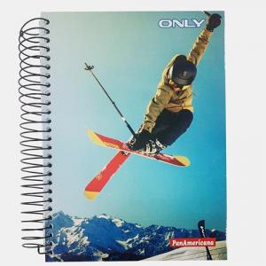 Caderno Espiral 20 Matérias Capa Dura Only Panamericana