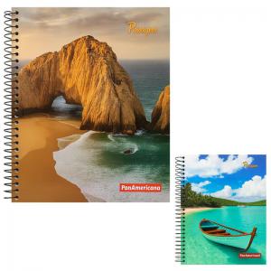 Caderno Paisagem Panamericana 12 Matérias Capa Dura