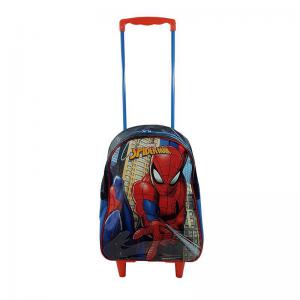 Mochila com Rodinha Infantil Marvel Spiderman N16 X1 50X30X14Cm Grande - Xeryus