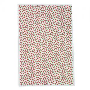 Tapete E.v.a. Estampado Moranguinho 40X60Cm Decoração