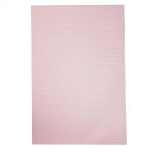 Tapete E.v.a. Rosa Pastel Bolinhas 40X60Cm Decorativo