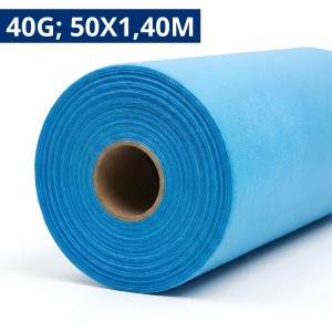 Tnt Azul Claro 50x1,40m 40g Make+ Decorativo
