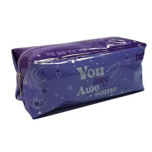 Estojo Escolar Trend Purple Grande 1 Ziper - Dac