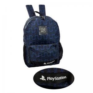 Mochila Escolar Juvenil Playstation 42X30X15Cm - Pacific