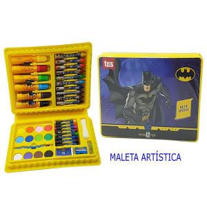 Kit Canetinha com Acessório Maleta Batman com 42 Peças - Tris