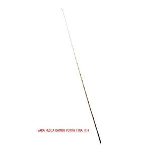 Vara Pesca Bambu Ponta Fina N.4 3,00 a 3,50Mt Unidade - Matrinxa - Mcd