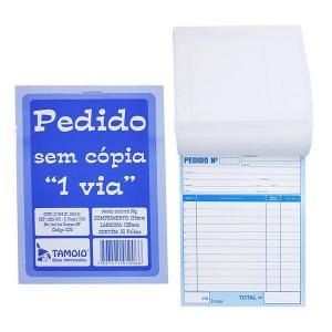 Pedido 1/36 1 Via Pacote Unidade com 50 Folhas - Tamoio