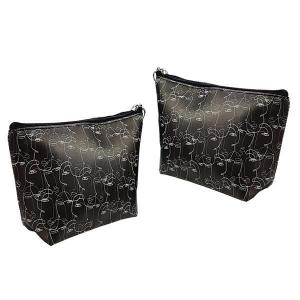 Necessaire Feminina Estampada Artes Abstratas 13X23Cm - Multiart