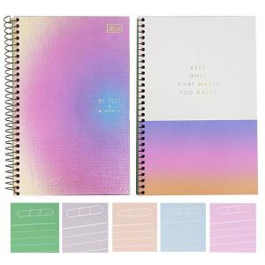 Caderno 1X1 80 Folhas Bolsa e Adesivo Great Color 177Mmx240Mm Unidade - Tilibra