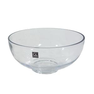 Vaso Vidro Transparente Redondo Baixo 10X20Cm