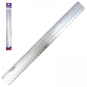 Régua de Alumínio 30Cm Futura Escolar Profissional