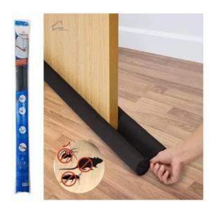 Protetor Veda Porta Preto 90Cm Pratcasa Conforto Acústico