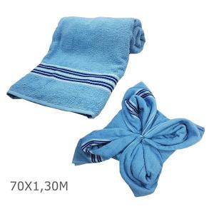 Toalha de Banho Algodao Twist Azul 70X1,30M - Camesa