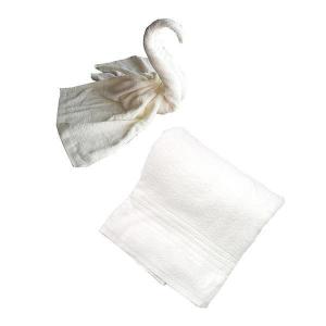 Toalha de Banho Algodão Hotel Confort Branco 70X1,30M - Camesa