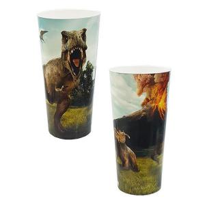 Copo Plastico Infantil Dinossauro 350Ml - Kozi