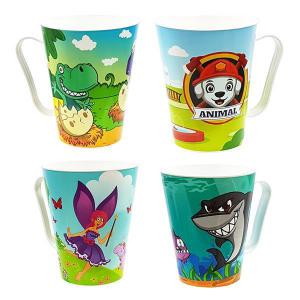 Caneca Plastica Conica Infantil Sortidas 430Ml - Kozi