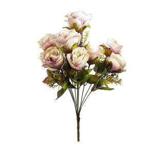 Buque de Rosas Roxo 53Cm - Mc Flores