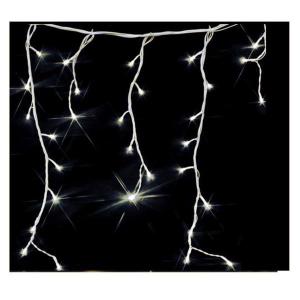 Pisca Natal Cascata Branco Quente 400 Led Fixo 10Mt M/F