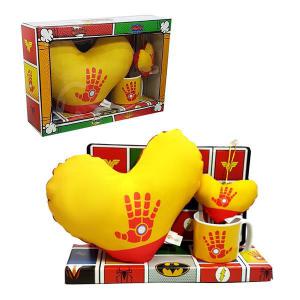 Kit Presente Homem de Ferro: Almofada, Caneca e Chaveiro