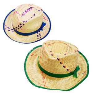 Chapeu de Palha Malandrinho 28Cm Festa Junina