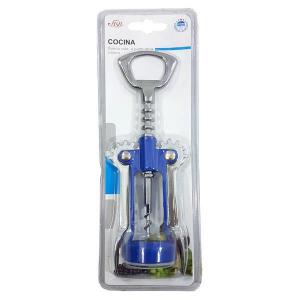 Abridor Saca Rolhas Metal Cromado 0743 Abridor Saca Rolhas Metal Cromado 16,5Cm Centro Oes - Mcd