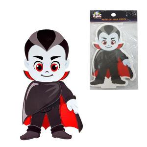 Display P/Mesa Decorativo Halloween Cute Vampiro 18Cm Unidade