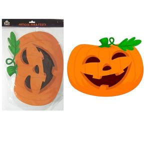 Painel Parede Decorativo E.v.a Halloween Cute Abobora 34X44Cm