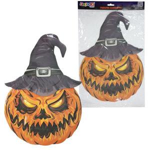 Painel Parede Decorativo E.v.a Halloween Horripilante Abobora 50X34Cm