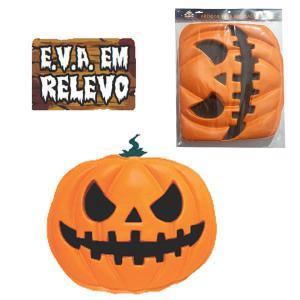 Painel Parede Decorativo E.v.a 3D Halloween Abóbora 50X60Cm Gigante