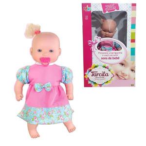 Boneca Coleção Tarcila com Sons de Bebe