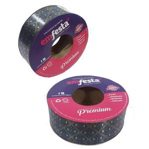 Fita Decorativa Emfesta 30Mm30Mt. Estampada