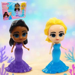 Boneca Mini Sereias para Montar com 2 Unidades
