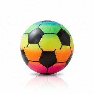 Bola de Vinil Colorida Unissex 22cm para Lazer e Decoração
