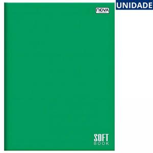 Caderno 1 Matéria Brochurão 96 Folhas Soft Book Verde