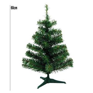 Arvore Natal 60Cm Pinheiro Canadense Verde 60 Galhos Pé de Plástico