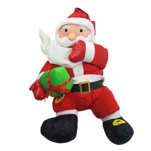 Enfeite Natal Papai Noel em Pé para Pendurar 60Cm