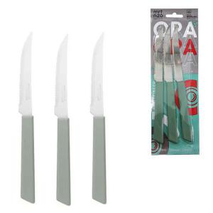 Jogo de Facas Mesa Opa Aço Inox Cabo Sálvia