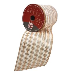 Fita Decor.nude Listrada C/Glitter Dr. 9,14Mx10Cm