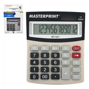 Calculadora de Mesa 12 Digitos Mp-1061 - Master Print