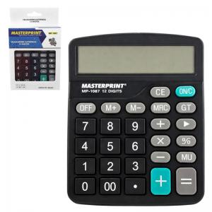 Calculadora de Mesa 12 Digitos Mp-1087 - Master Print